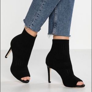 Call it Spring VEGAN BRAVA - High heeled ankle boots - Black